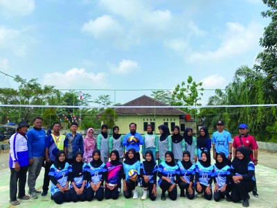Lomba Bola Voli Putri Kec. Munjul